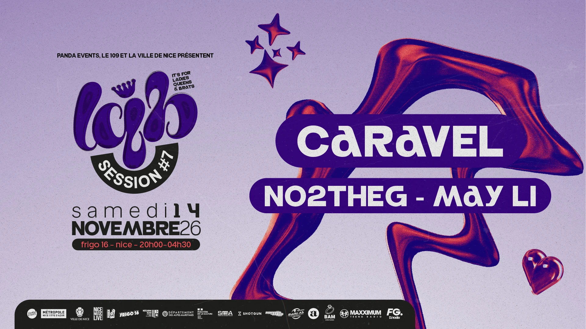 Lqb Session #6 : Caravel @ Frigo 16 Cover