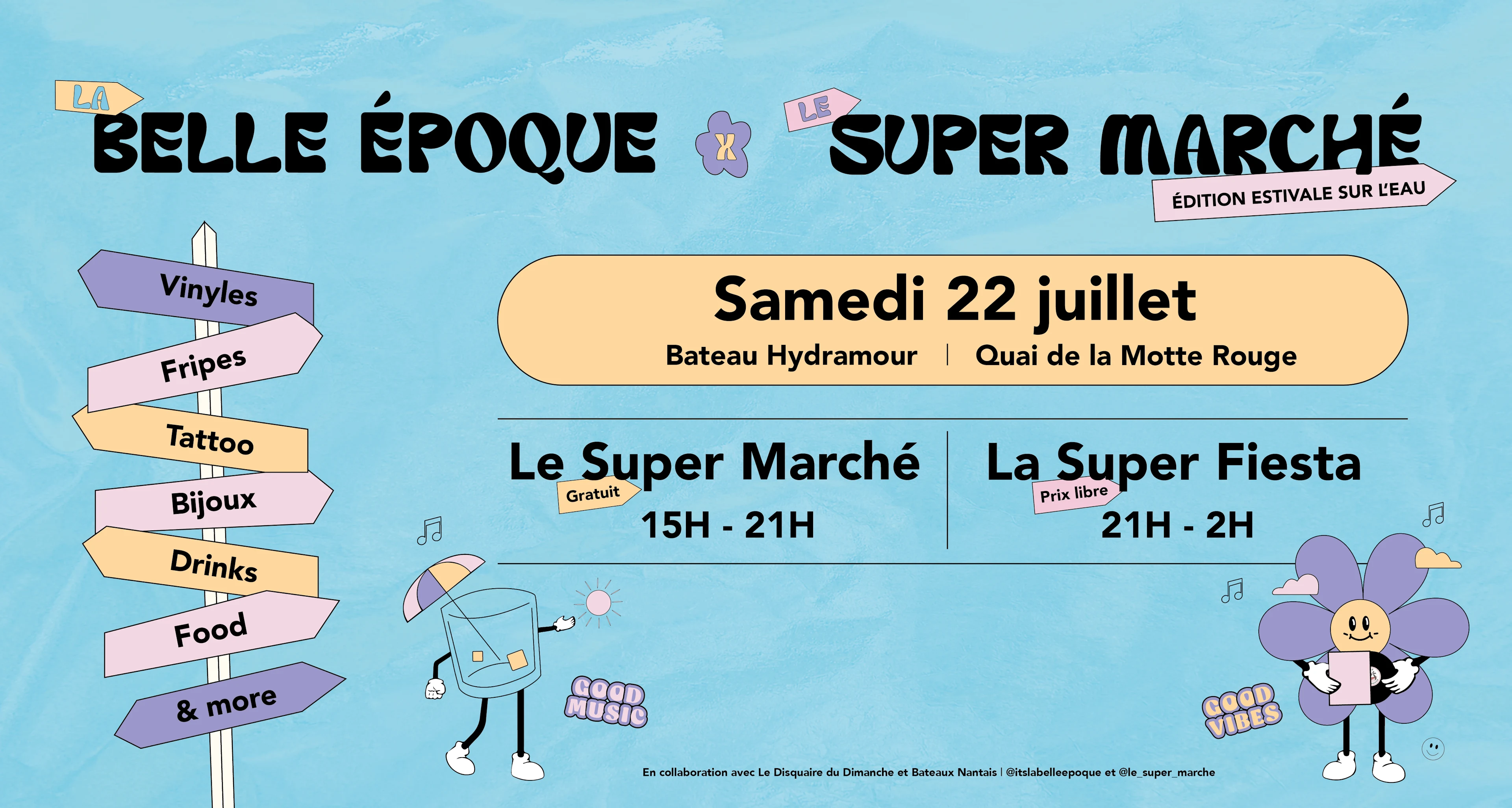 La Belle Epoque • 2 Ans X Le Super Marché (Gratuit) Cover