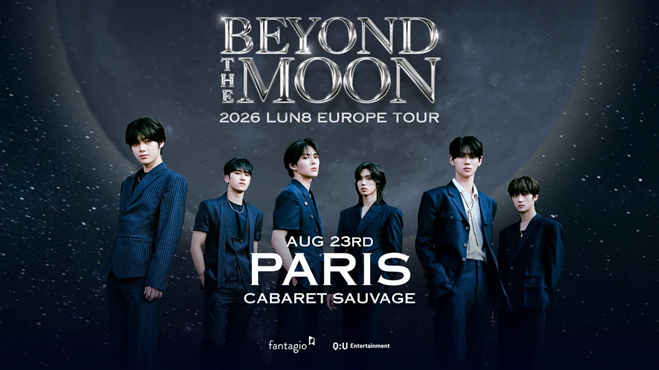 Lun8 2026 Europe Tour: Beyond The Moon-Paris- Cover