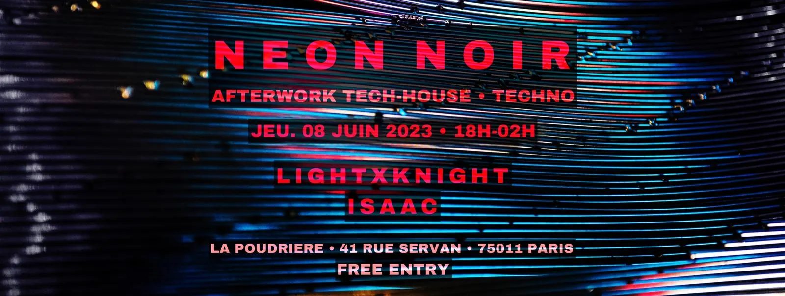 Néon Noir - Afterwork Cover