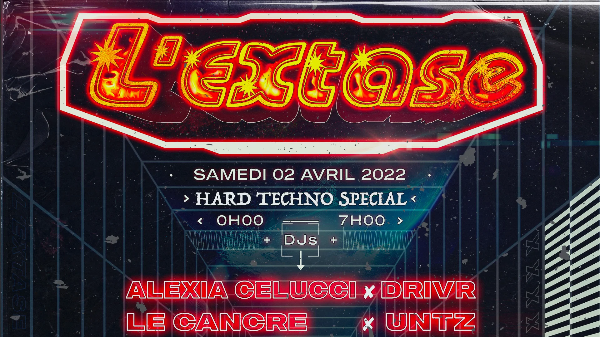 L'extase _ Hard Techno Special Cover