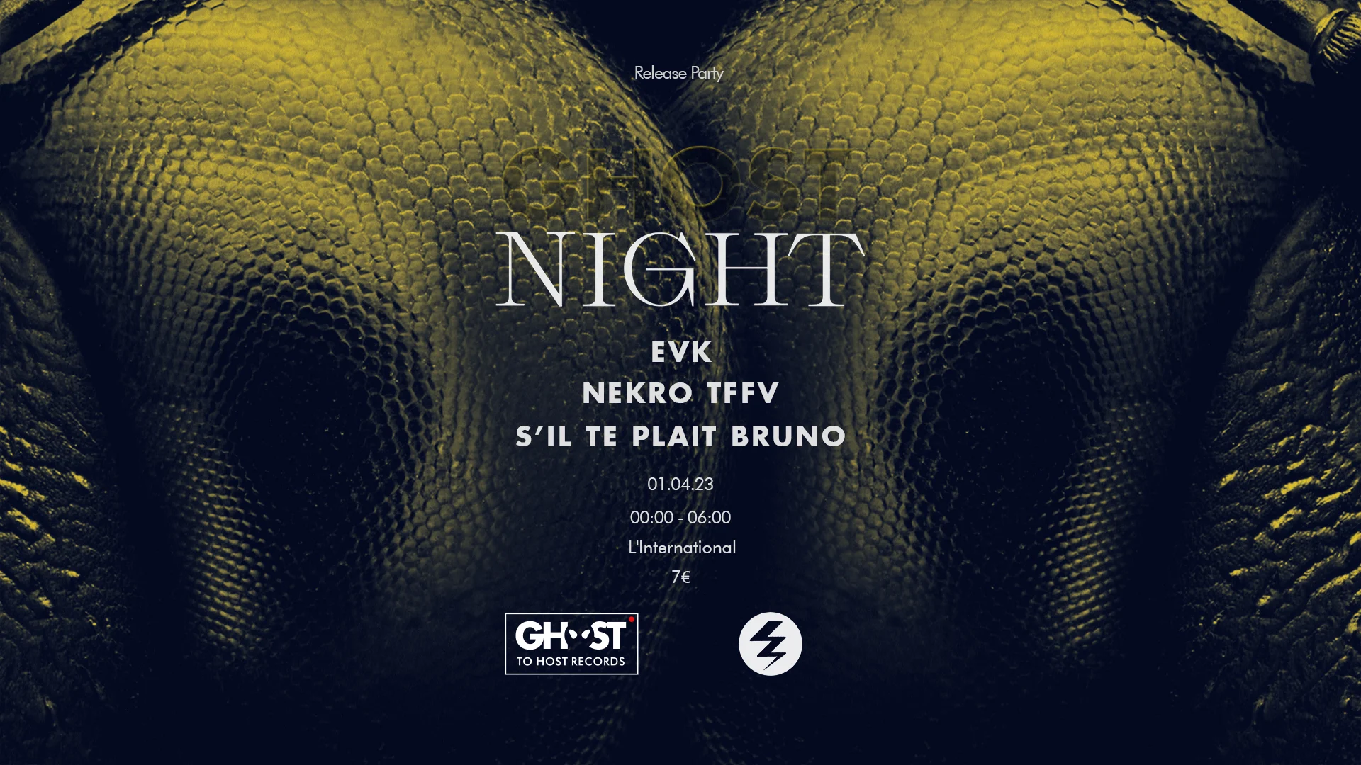 Ghost Night #6 - Evk, Nekro Tffv, S'il Te Plaît Bruno Cover