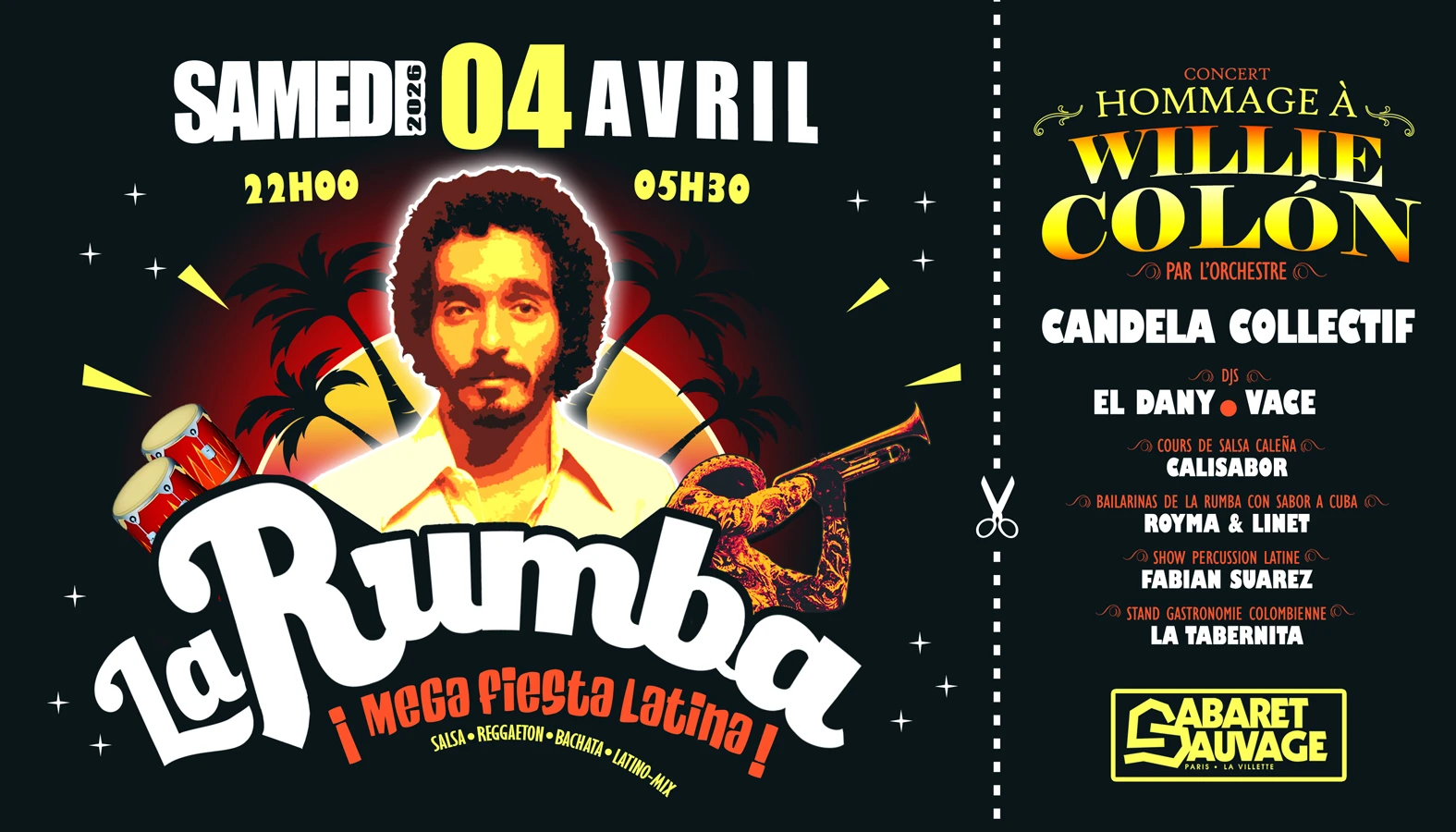 La Rumba ¡ Mega Fiesta Latina ! Hommage À Willy Colón Cover