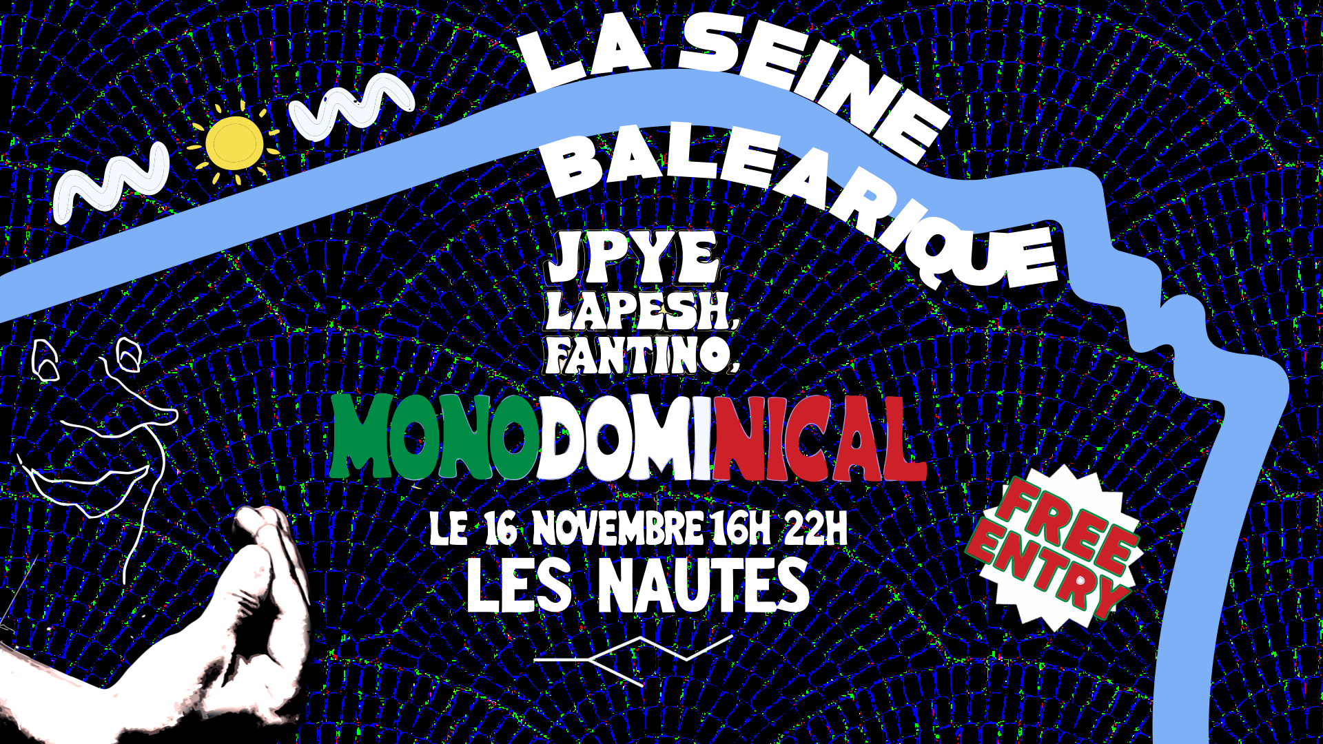 La Seine Balearic #8 - Italo Special Avec Monodominical Cover