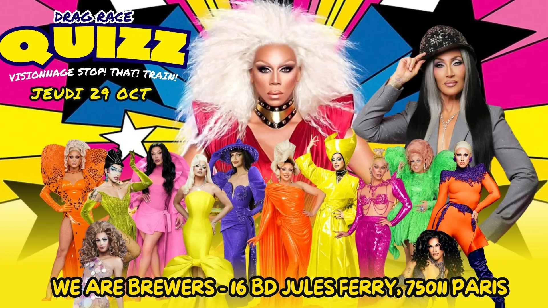 Drag Quizz & Visionnage Stop That Train ! Cover