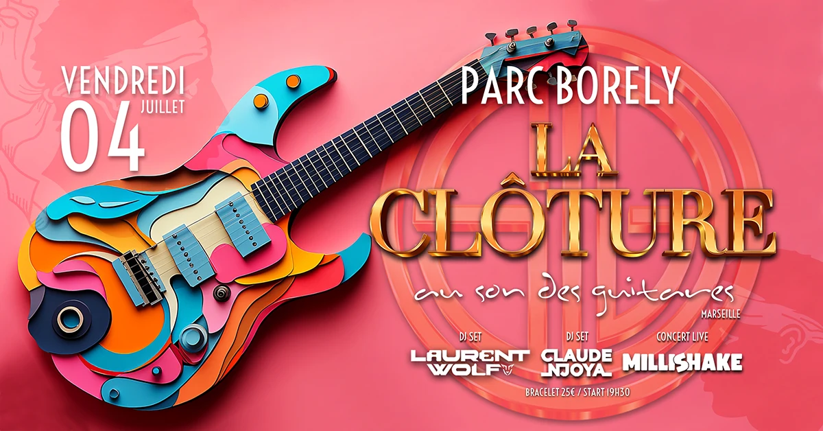 Clôture 2025 - Au Son Des Guitares Marseille Cover