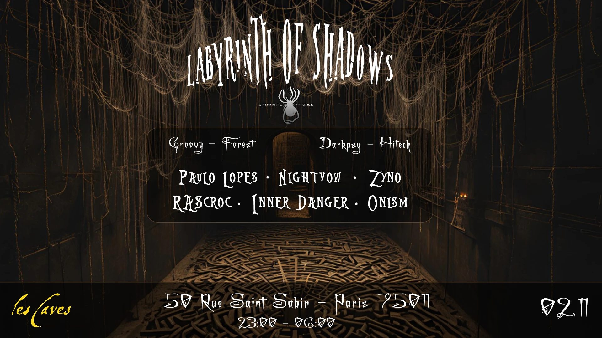 Labyrinth Of Shadows Cover