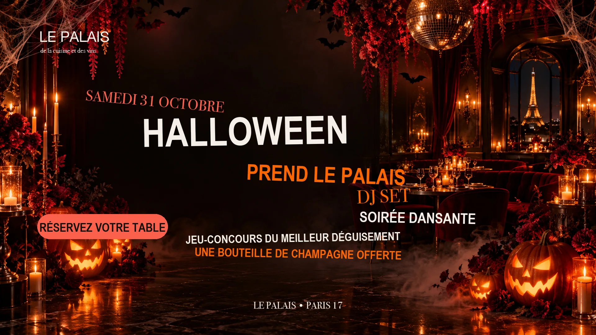 La Grande Soirée D’Halloween Au Palais Cover