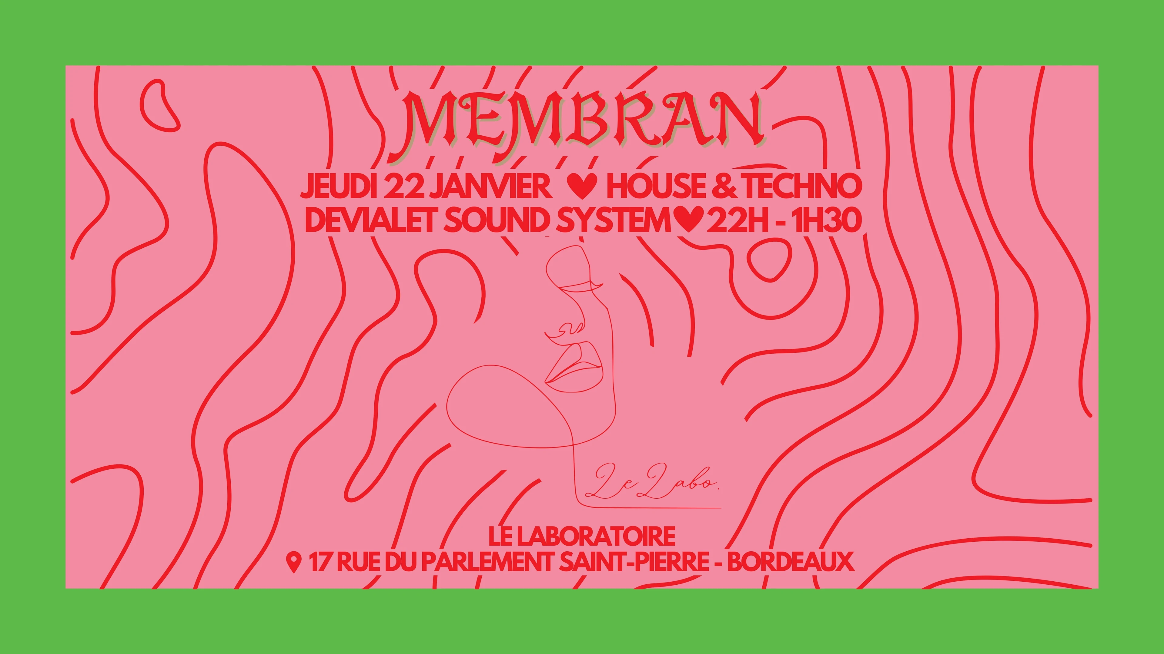 Membran | Le Laboratoire - Bordeaux Centre Cover