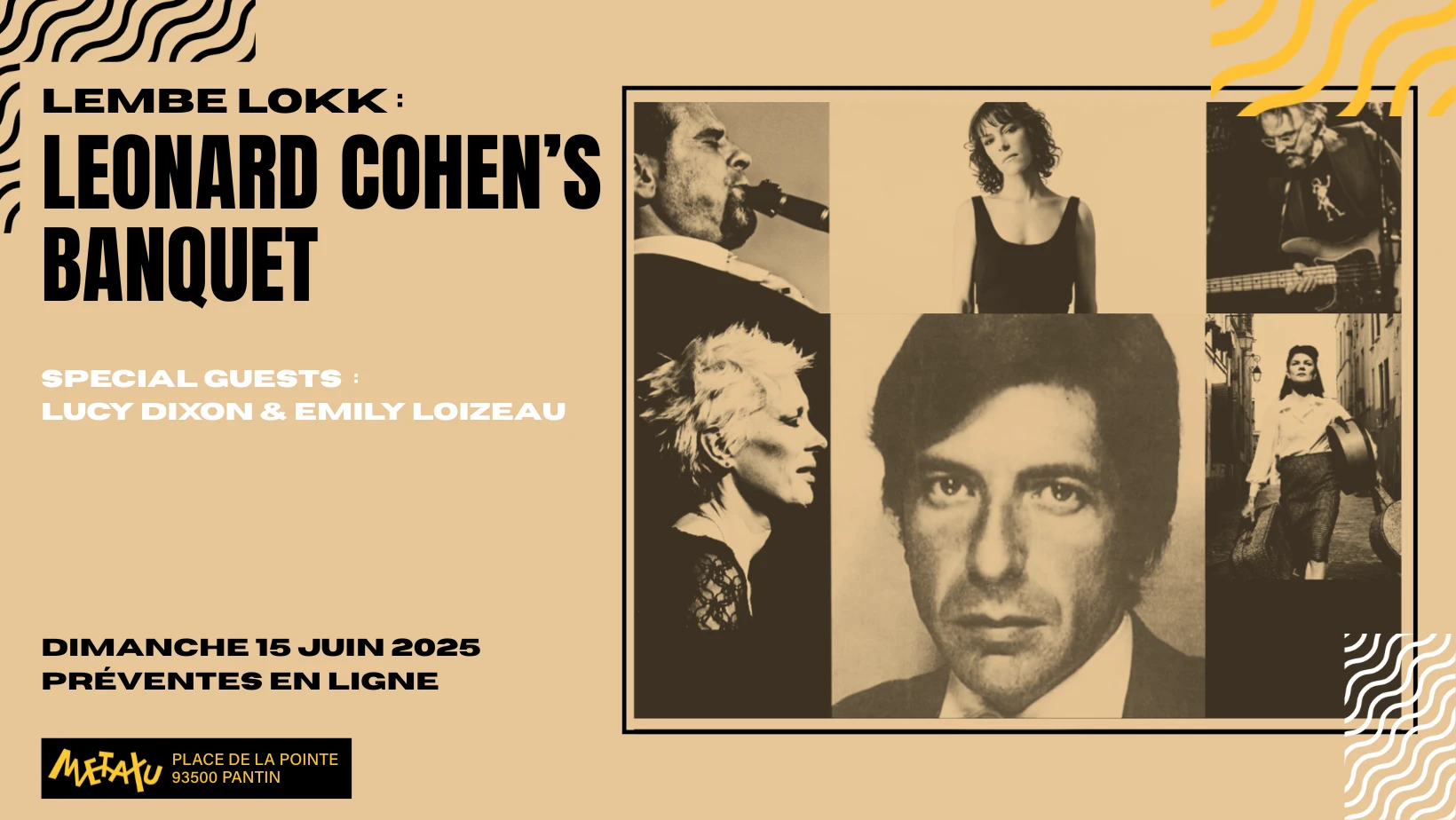 Leonard Cohen's Banquet Cover