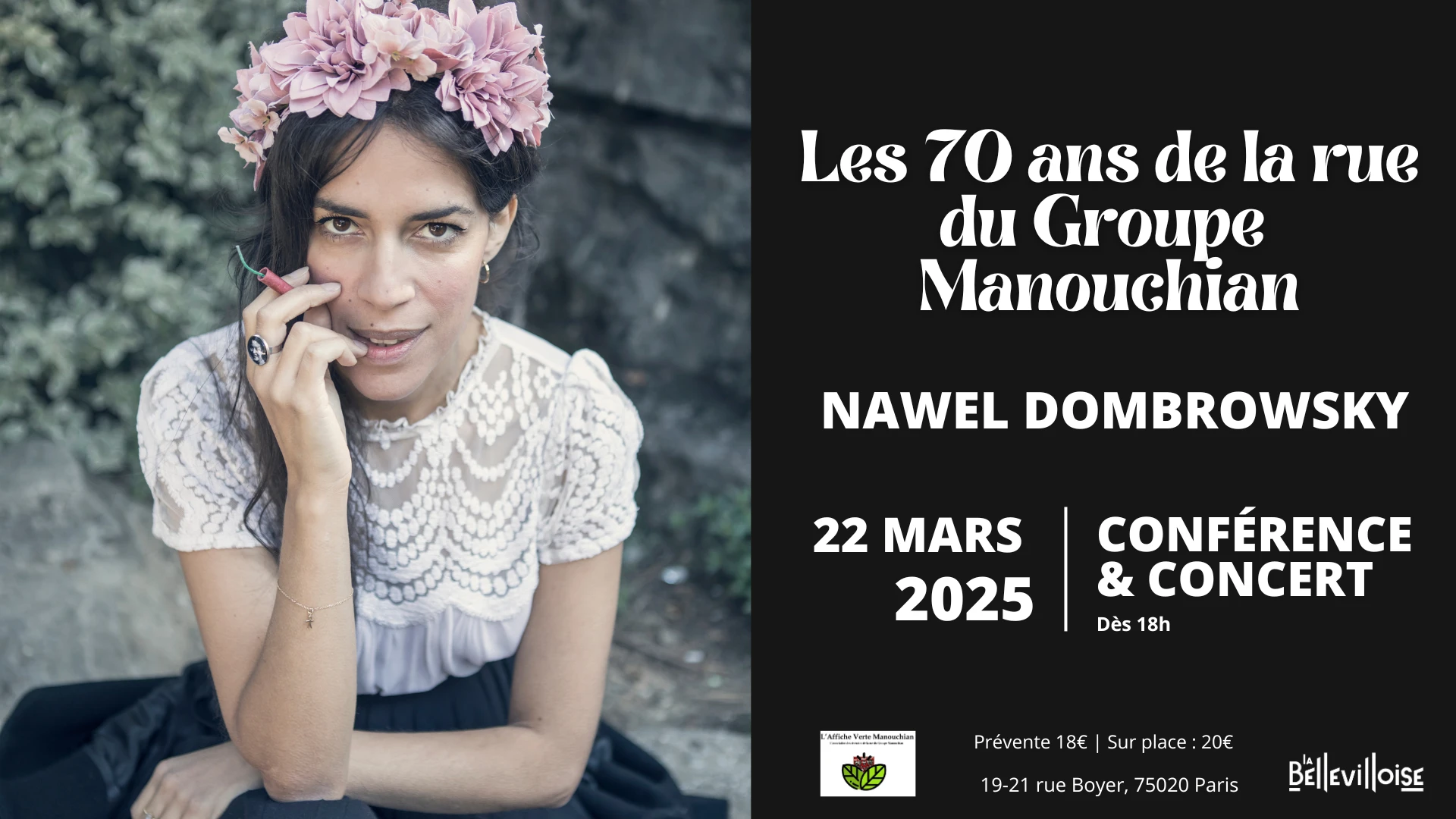 Les 70 Ans De La Rue Du Groupe Manouchian Cover