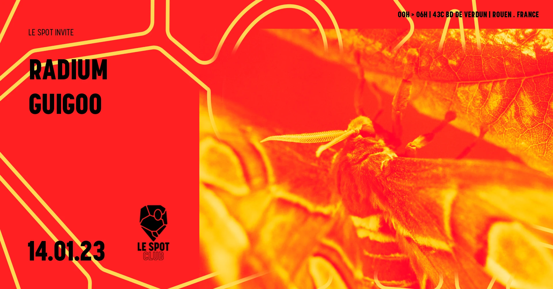 Le Spot Invite: Guigoo & Radium Cover