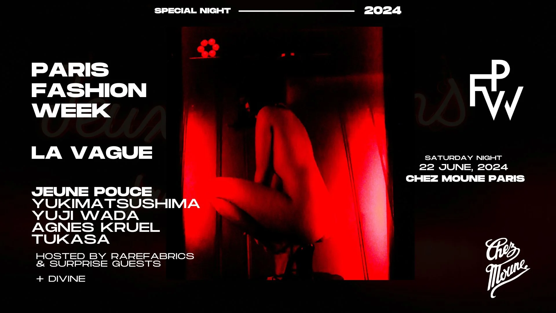 La Vague - Fw @Chezmoune - Saturday 22.06 Cover