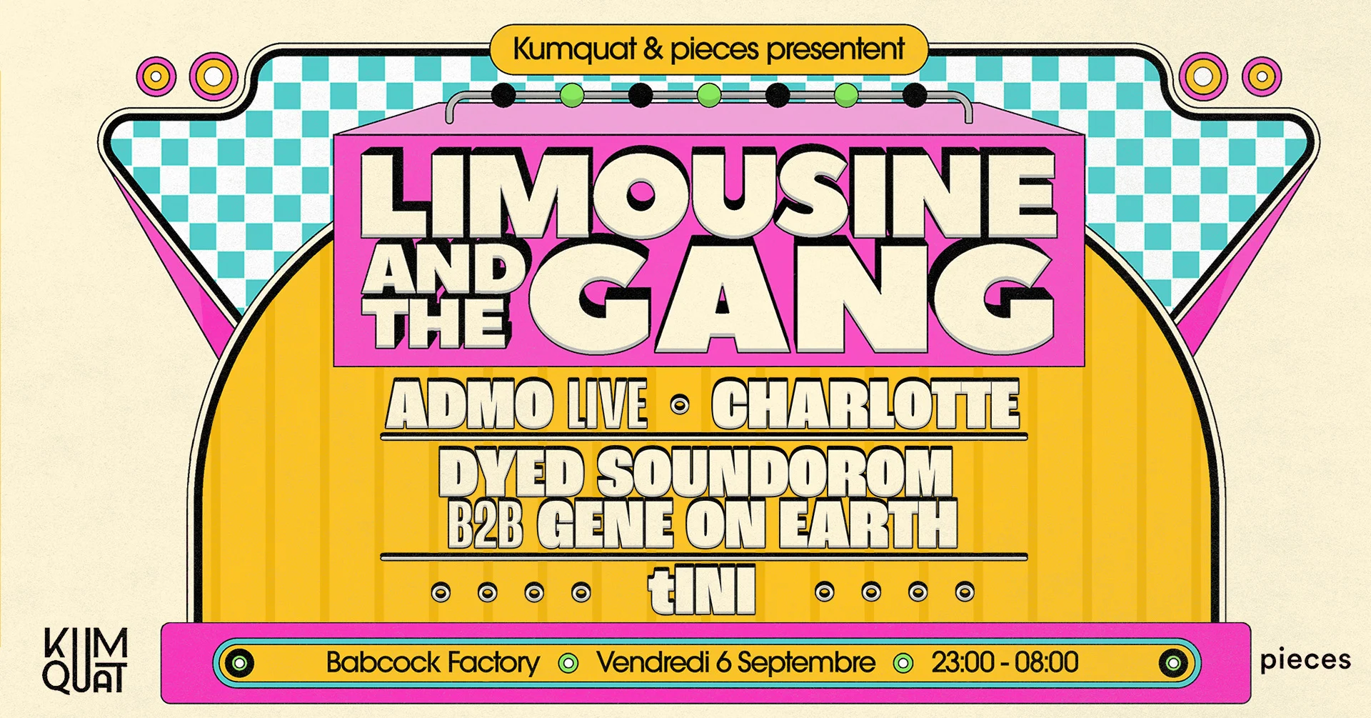 Kumquat & Pieces Présentent : Limousine And The Gang Cover