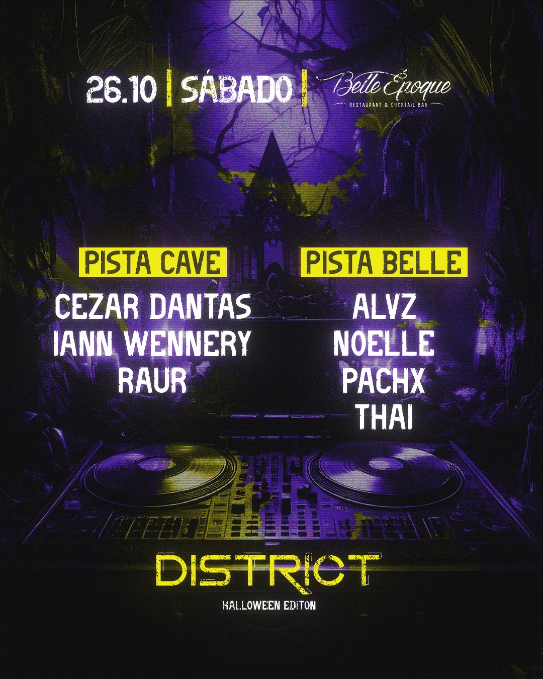 District Club - Halloween Cover
