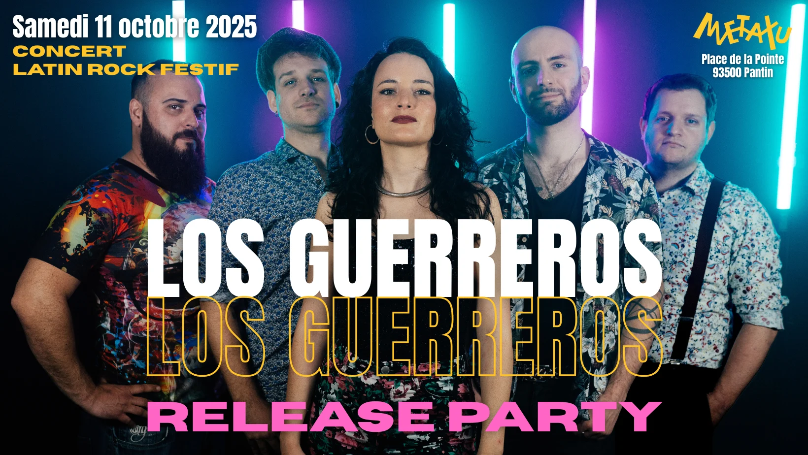 Los Guerreros Release Party Cover