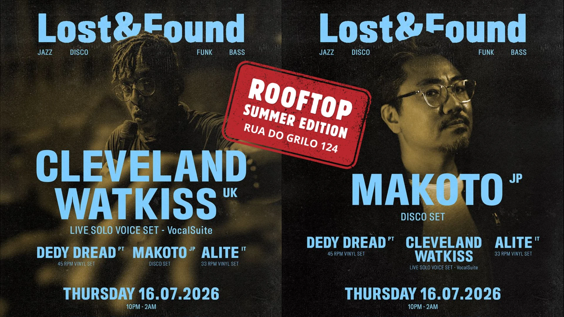 Lost & Found: Cleveland Watkiss, Makoto, Alite & Dedy Dread Cover