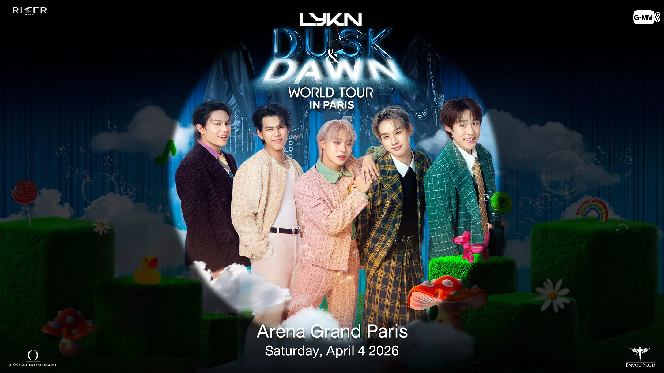 Lykn, Dusk & Dawn World Tour In Europe Cover
