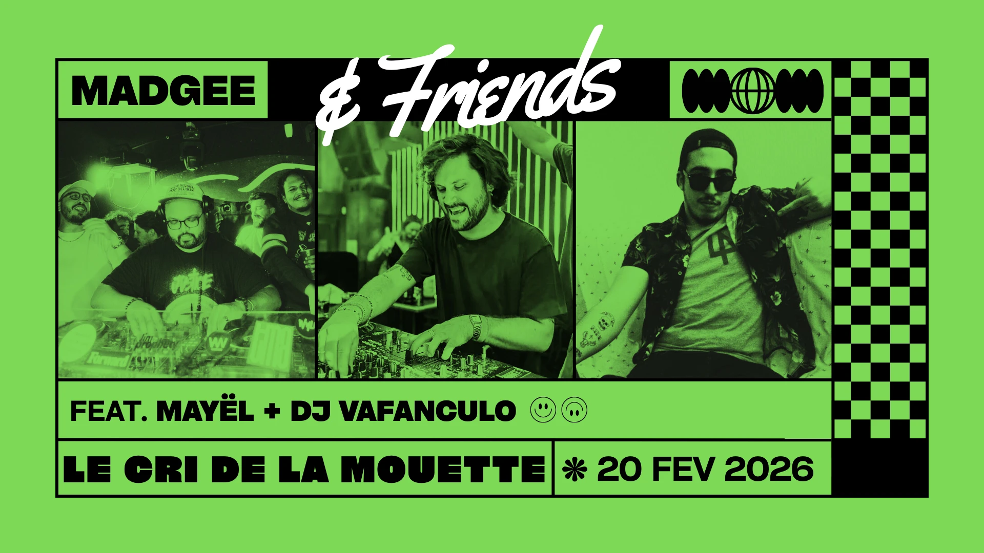 Madgee & Friends : Mayël + Dj Vafanculo Cover