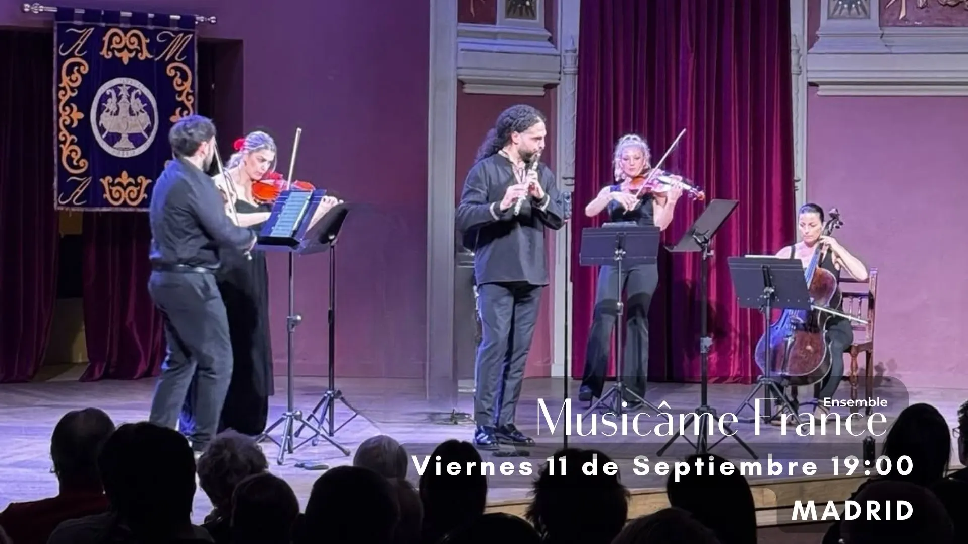 Concierto En Madrid : Ravel, Mozart, Vivaldi, Verdi, Bizet, Cover
