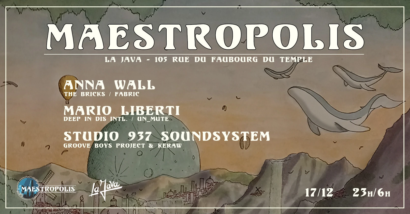 𝗠𝗔𝗘𝗦𝗧𝗥𝗢𝗣𝗢𝗟𝗜𝗦 :Anna Wall+Mario Liberti+Studio 937 Cover