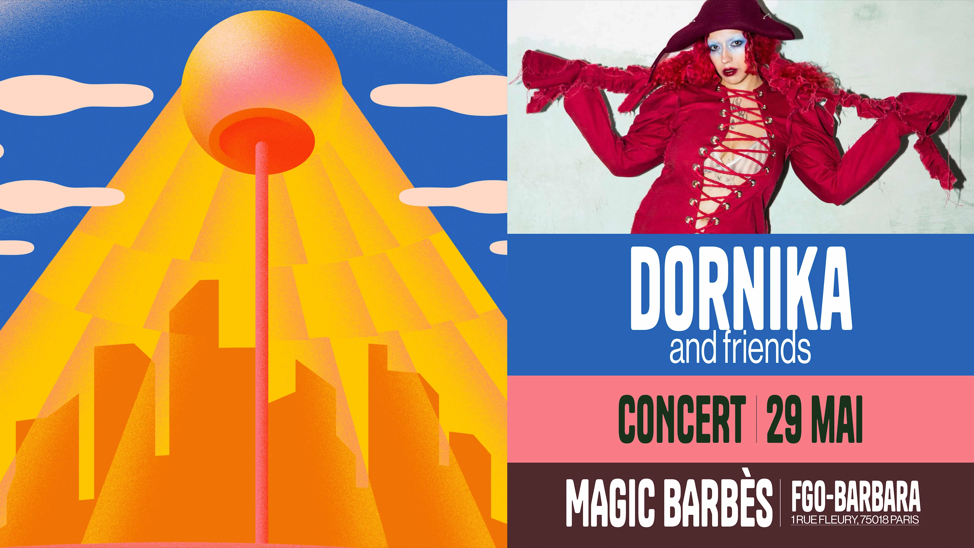 Festival Magic Barbès // Dornika And Friends Cover