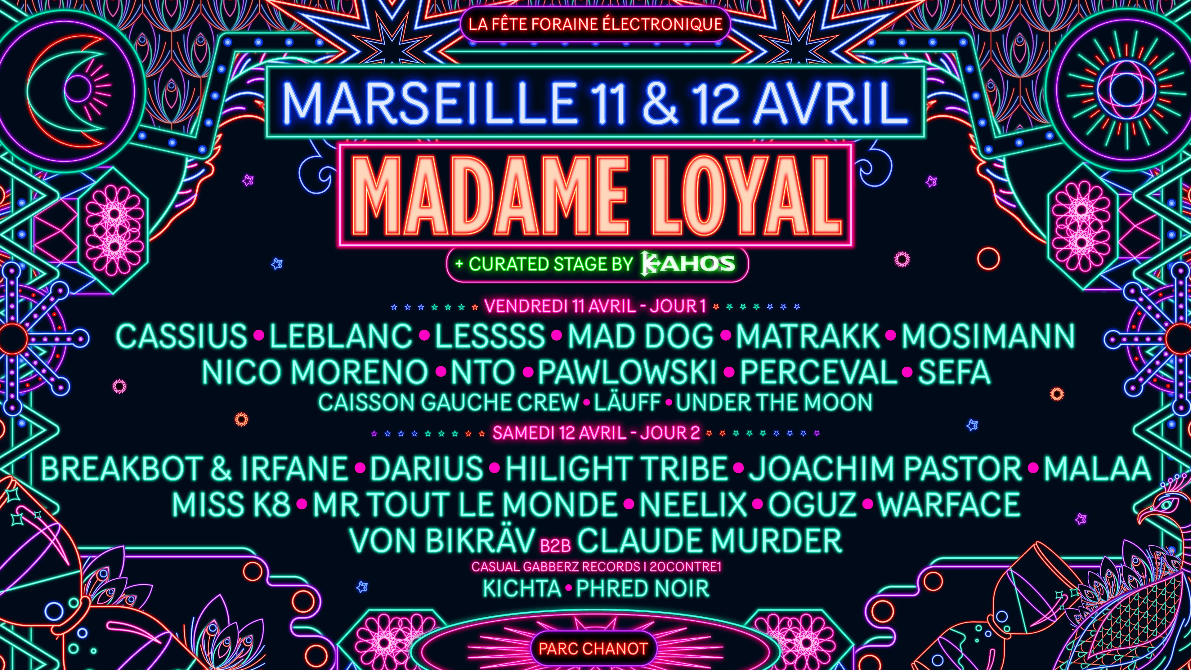 Madame Loyal Marseille : 11 & 12 Avril Cover