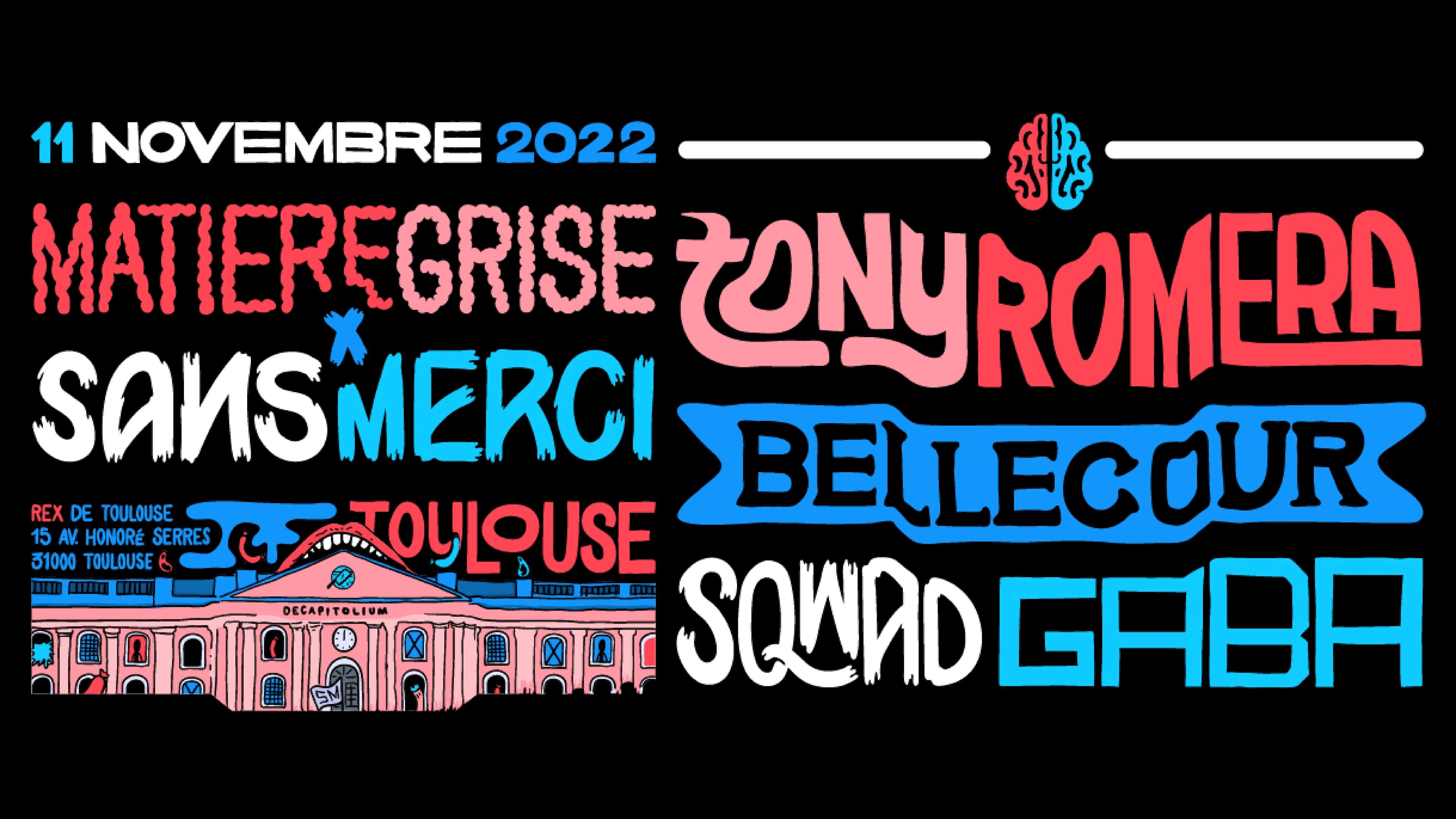 Matière Grise X Sans Merci W/ Tony Romera, Bellecour & More Cover