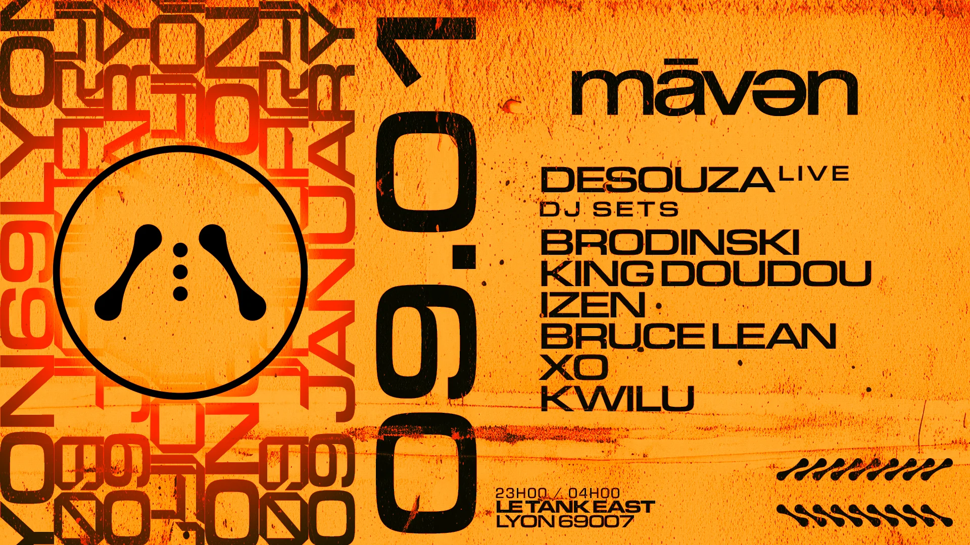 Maven - Izen Birthday Party #2 Lyon Cover