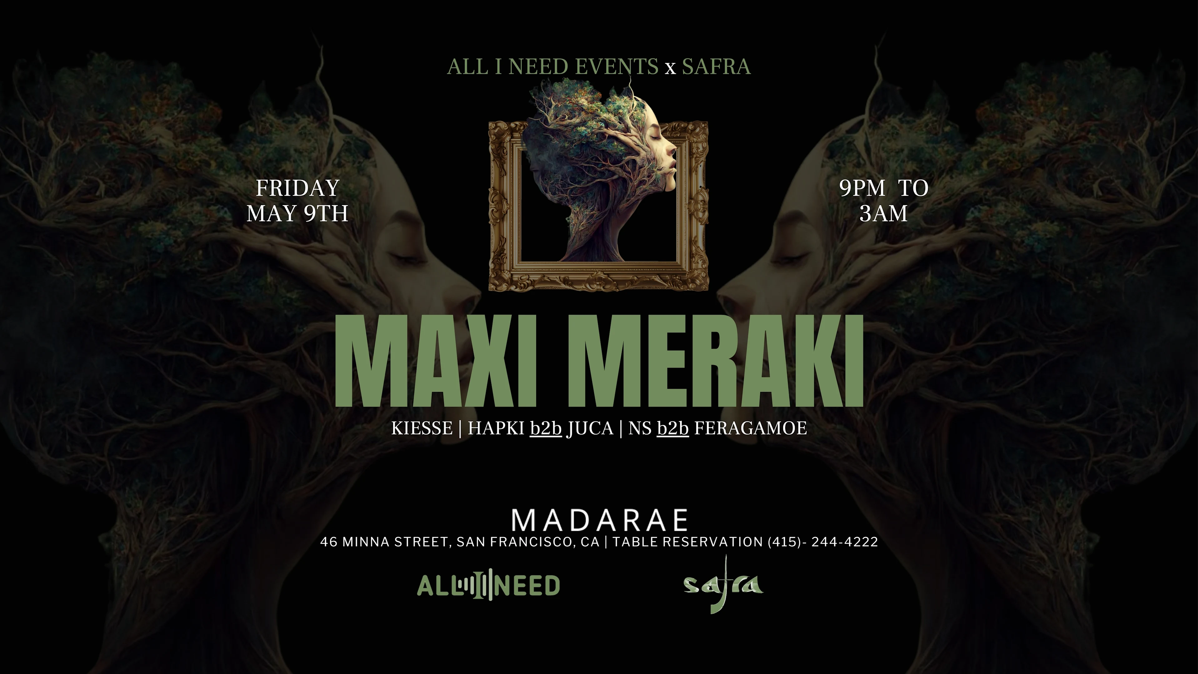 Maxi Meraki [ Afro House ] At Madarae Cover