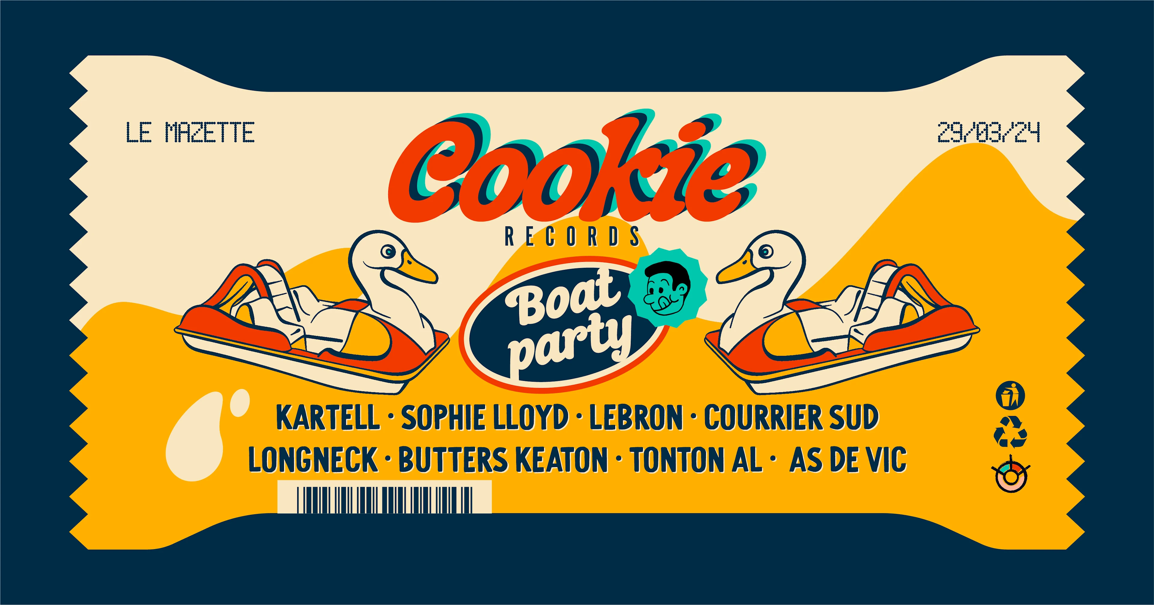 Boat Party • Cookie Records : Kartell, Sophie Lloyd & More Cover