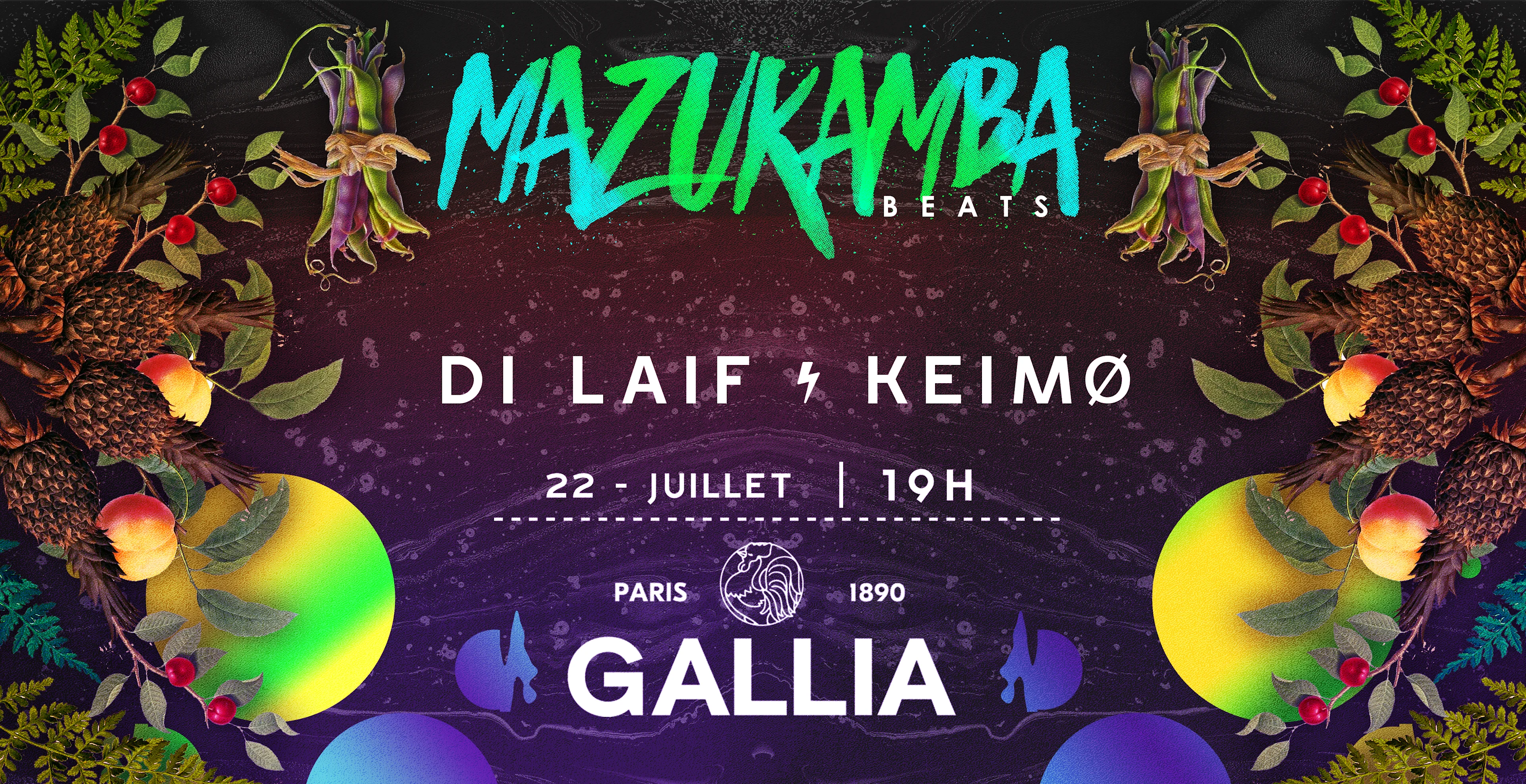 Mazukamba X Gallia: DI Laif, Keimø Cover