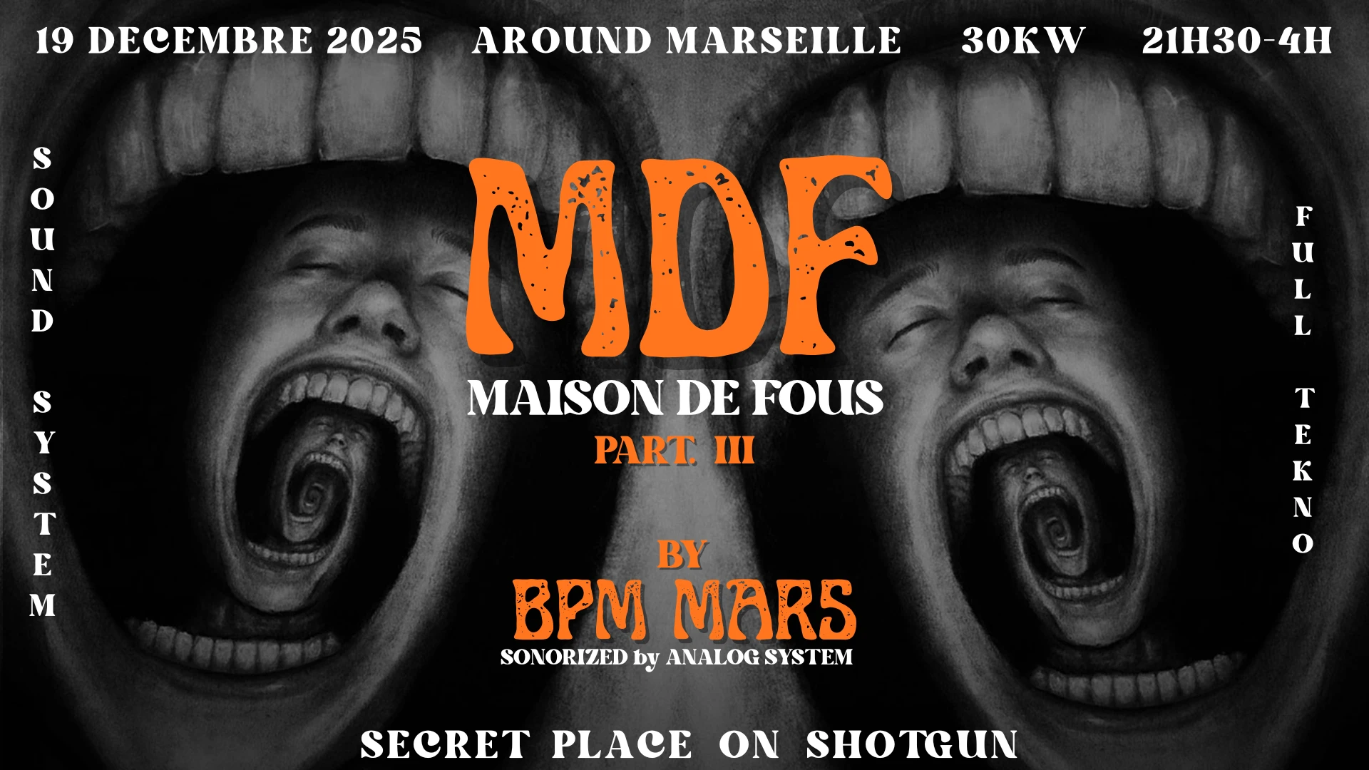 Bpm Mars - Mdf - Maison De Fous - Part. III Cover
