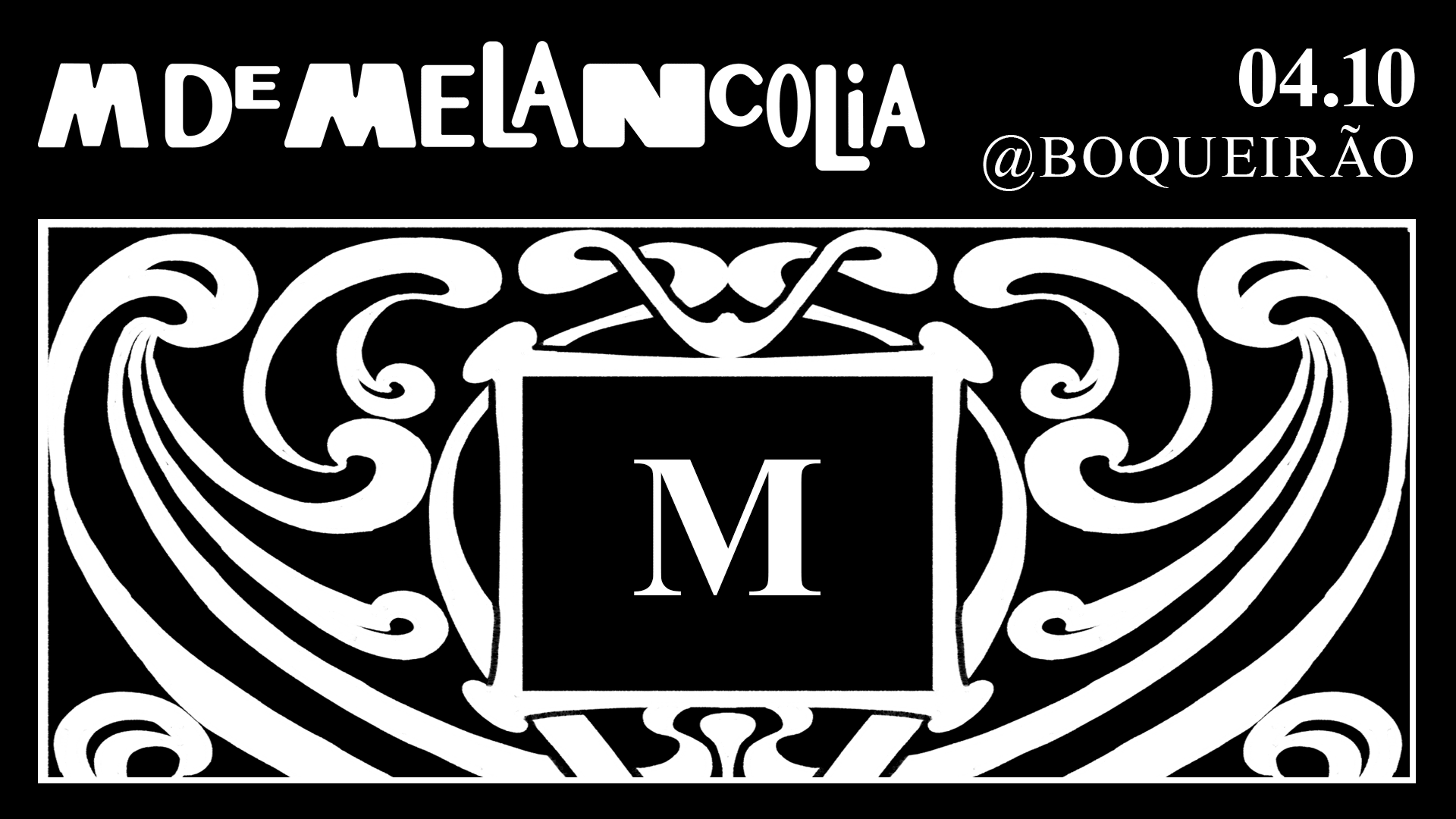 M De Melancolia 04.10 - Em Nova Locação! Cover