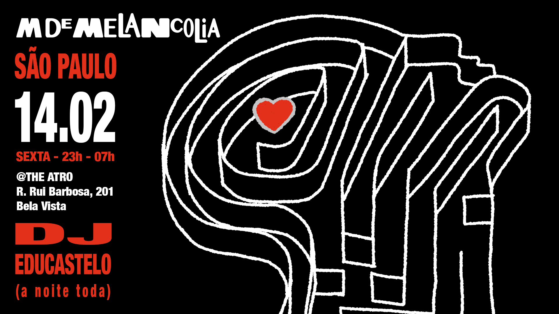 M De Melancolia Em São Paulo Cover