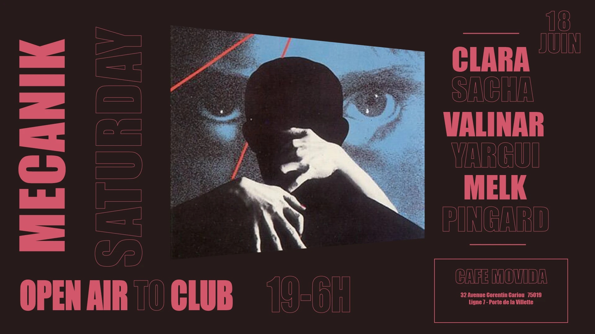 Mecanik Saturday : Open Air + Club Cover