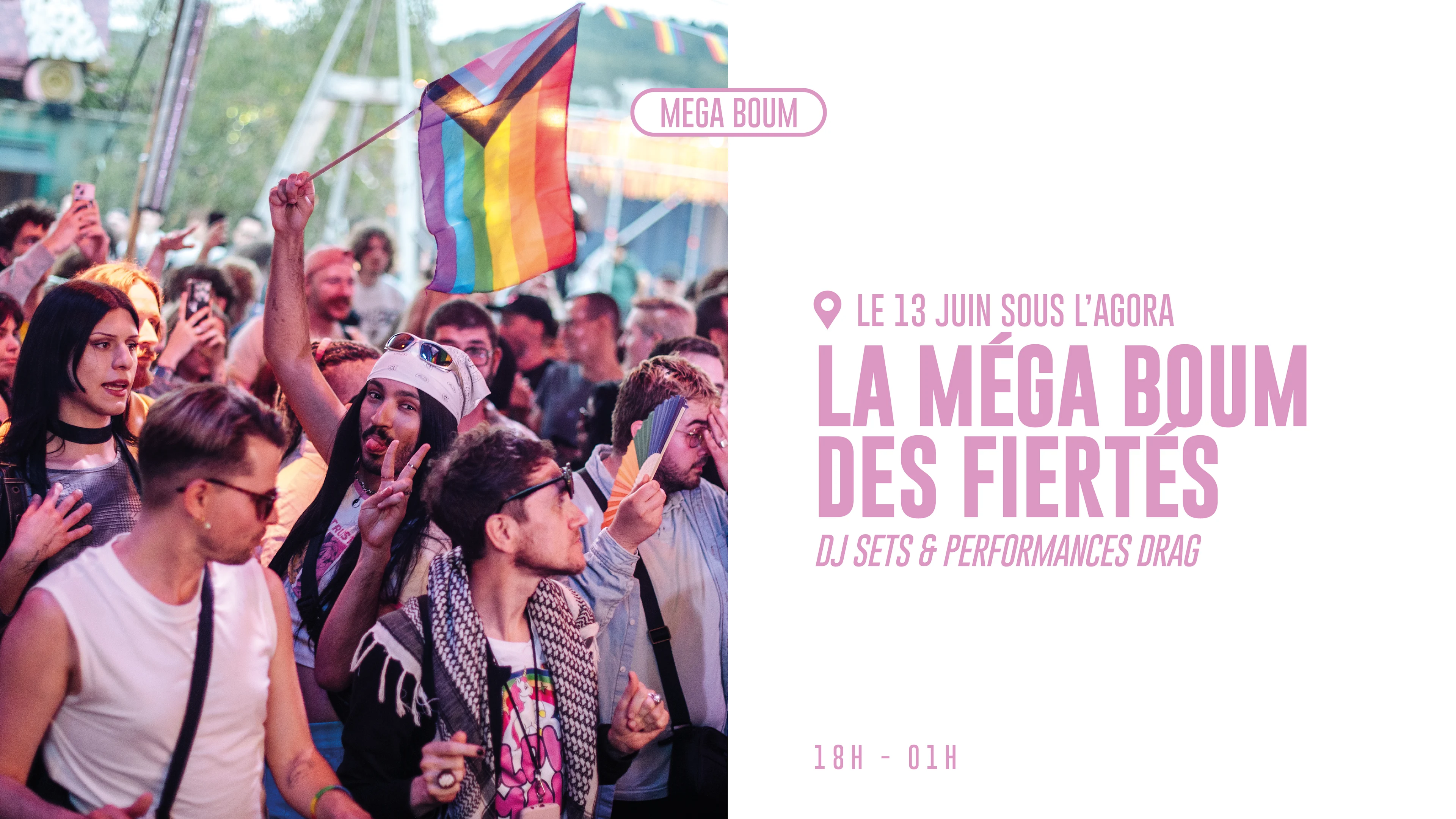 La Méga Boum Des Fiertés (Open Air) Cover