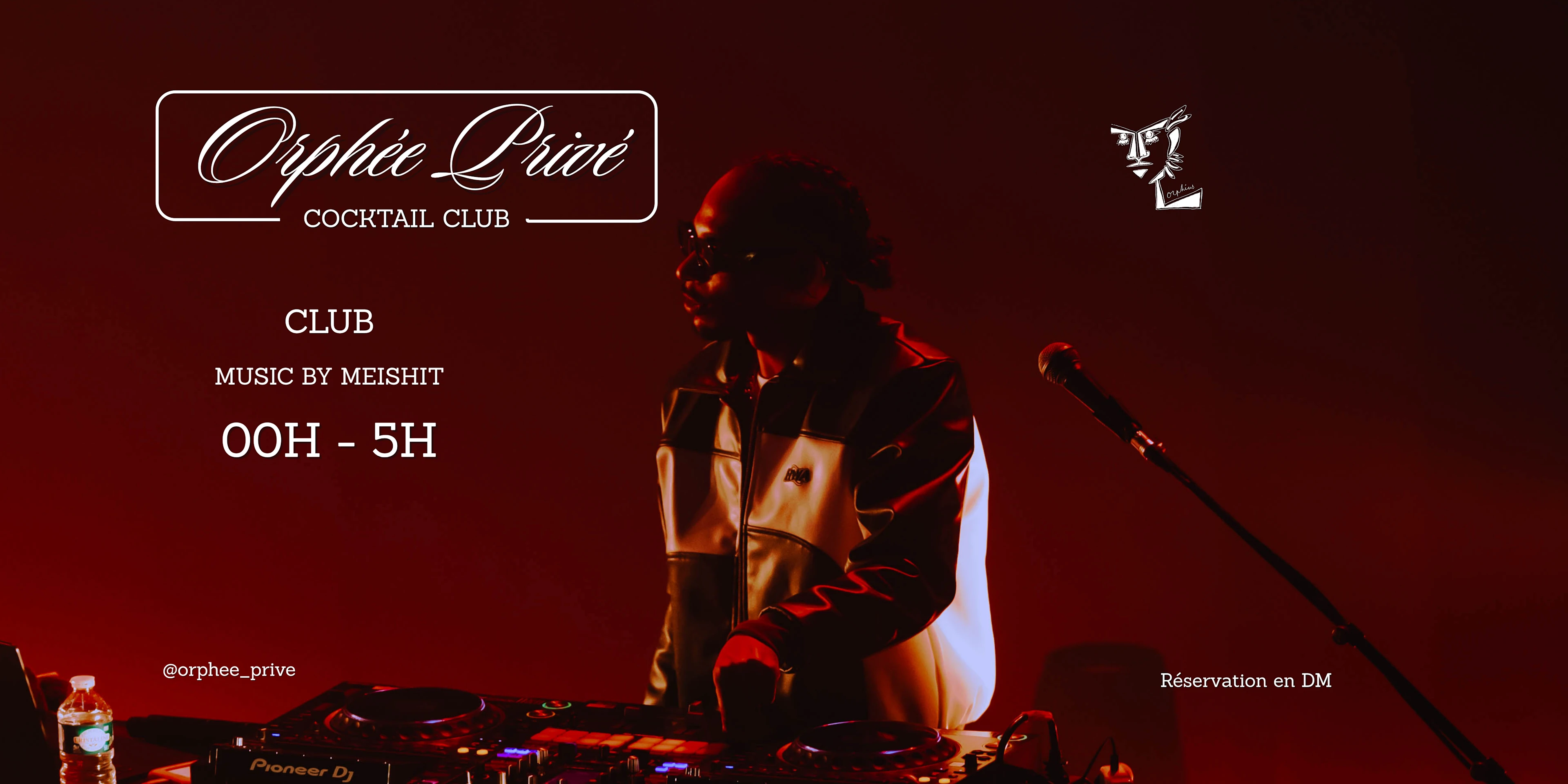 Dj Set - L'orphée Privé Cover