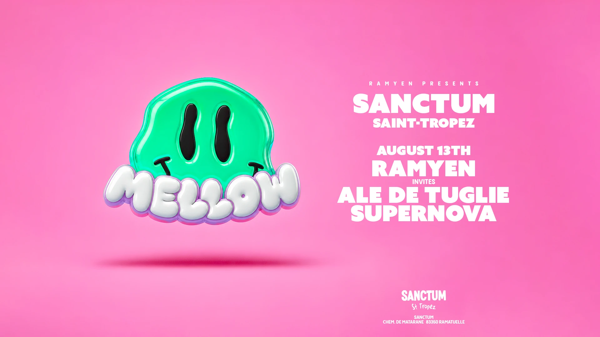 Mellow: Ramyen X Ale De Tuglie X Supernova At Sanctum Cover