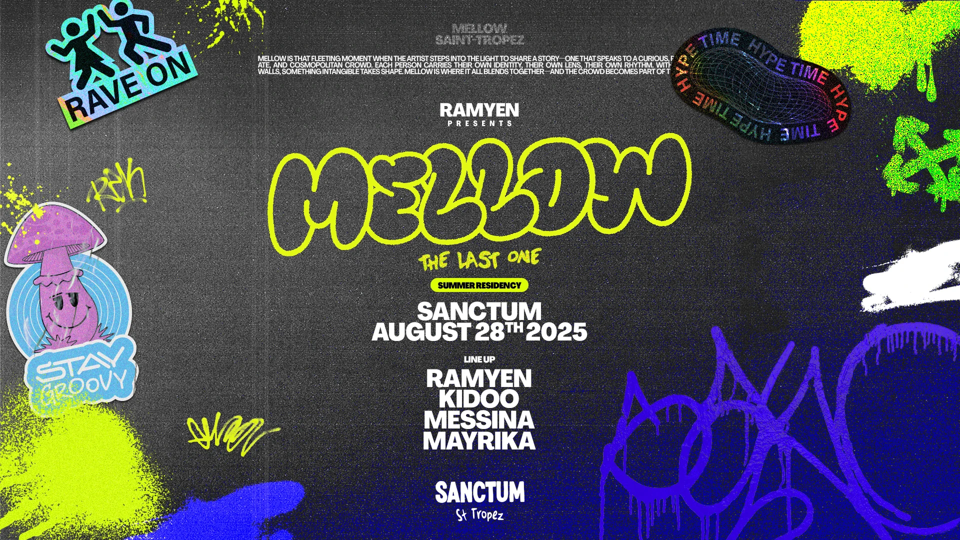 Mellow: Ramyen X Kidoo X Messina X Mayrika Cover