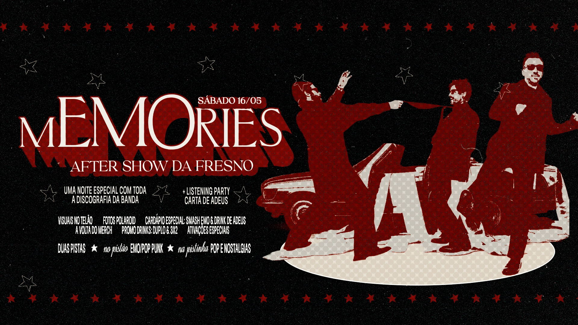 Memories | After Show Da Fresno | Listening Party | 16/05 Cover