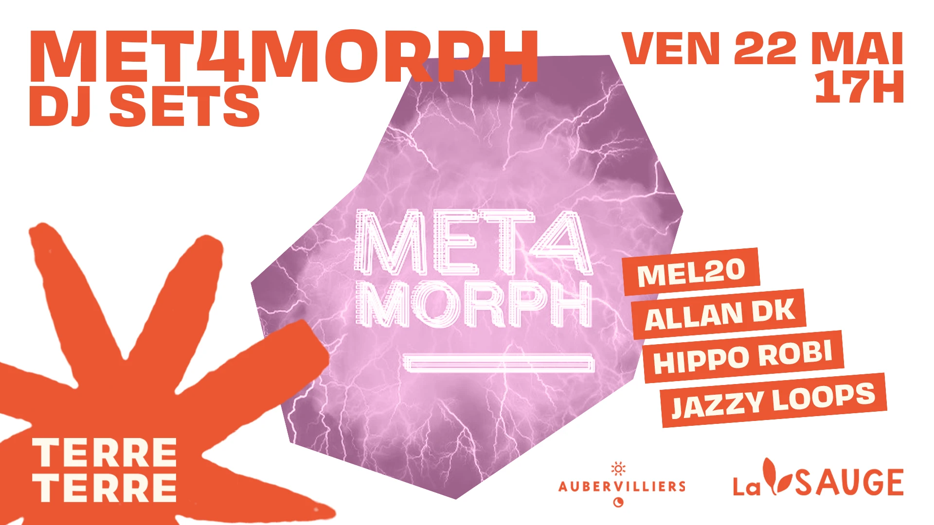 Guinguette Du Vendredi · Dj Sets Met4morph @ Terre Terre Cover