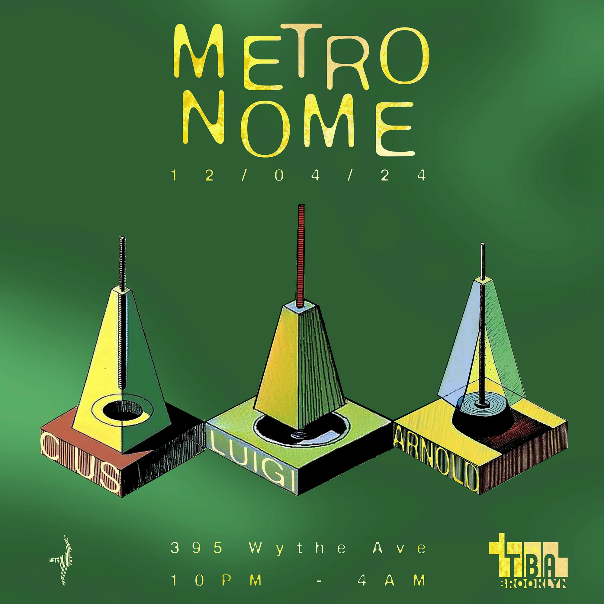 Metronome: Arnold, Luigi Sambuy, C Us Cover