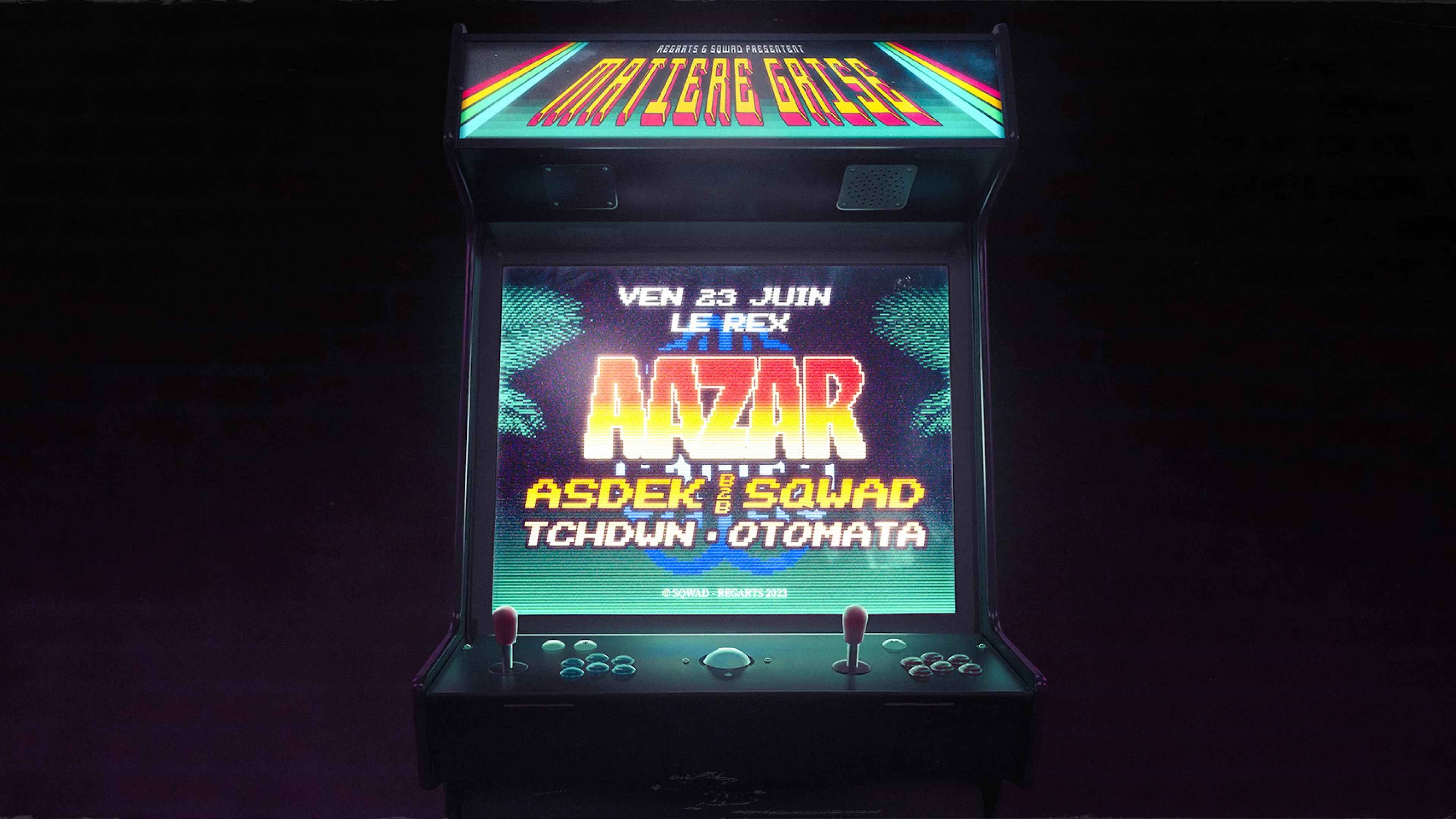 Matière Grise W/Aazar, Asdek B2b Sqwad, Tchdwn, Otomata Cover