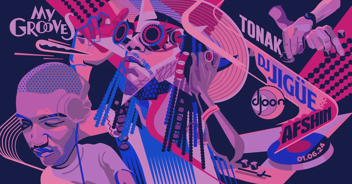Djoon: My Grooves - Afshin Invite Dj Jigüe & Tonak Cover