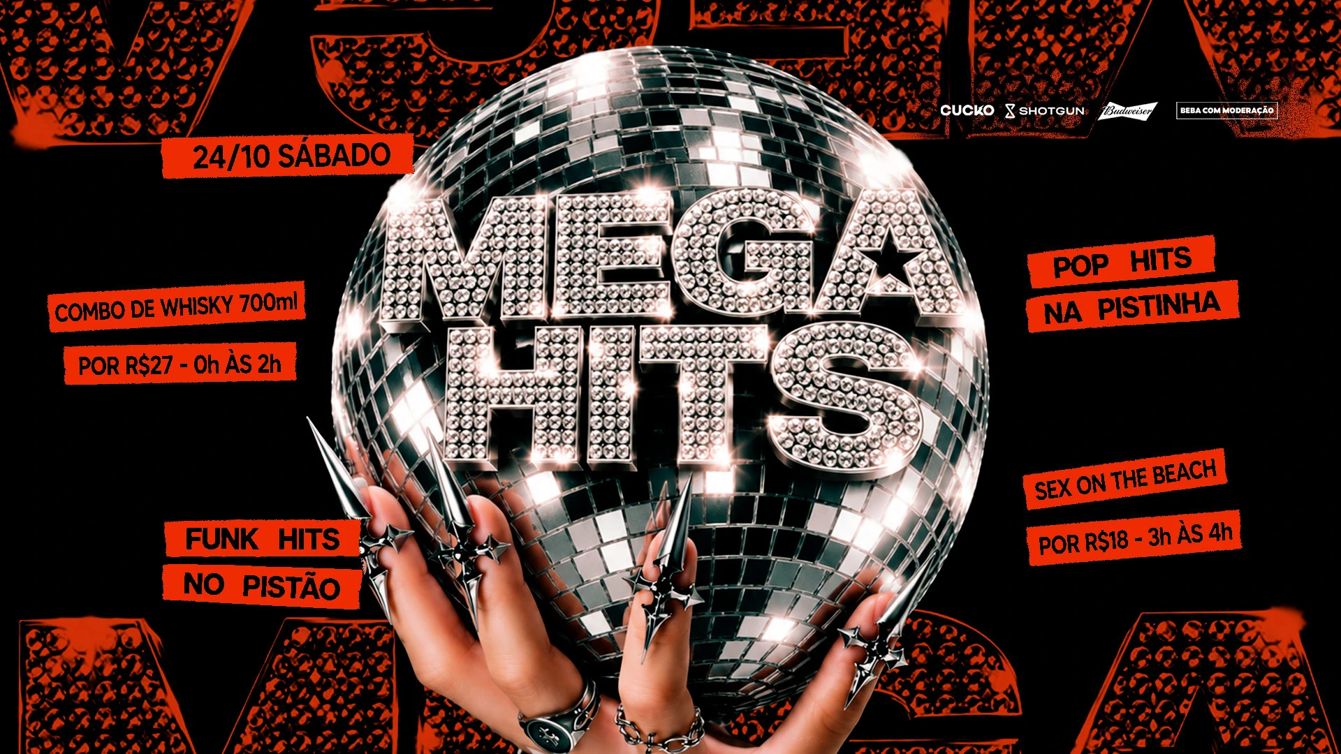 Mega Hits :: Pop&Funk :: 24.10 @Cucko Cover