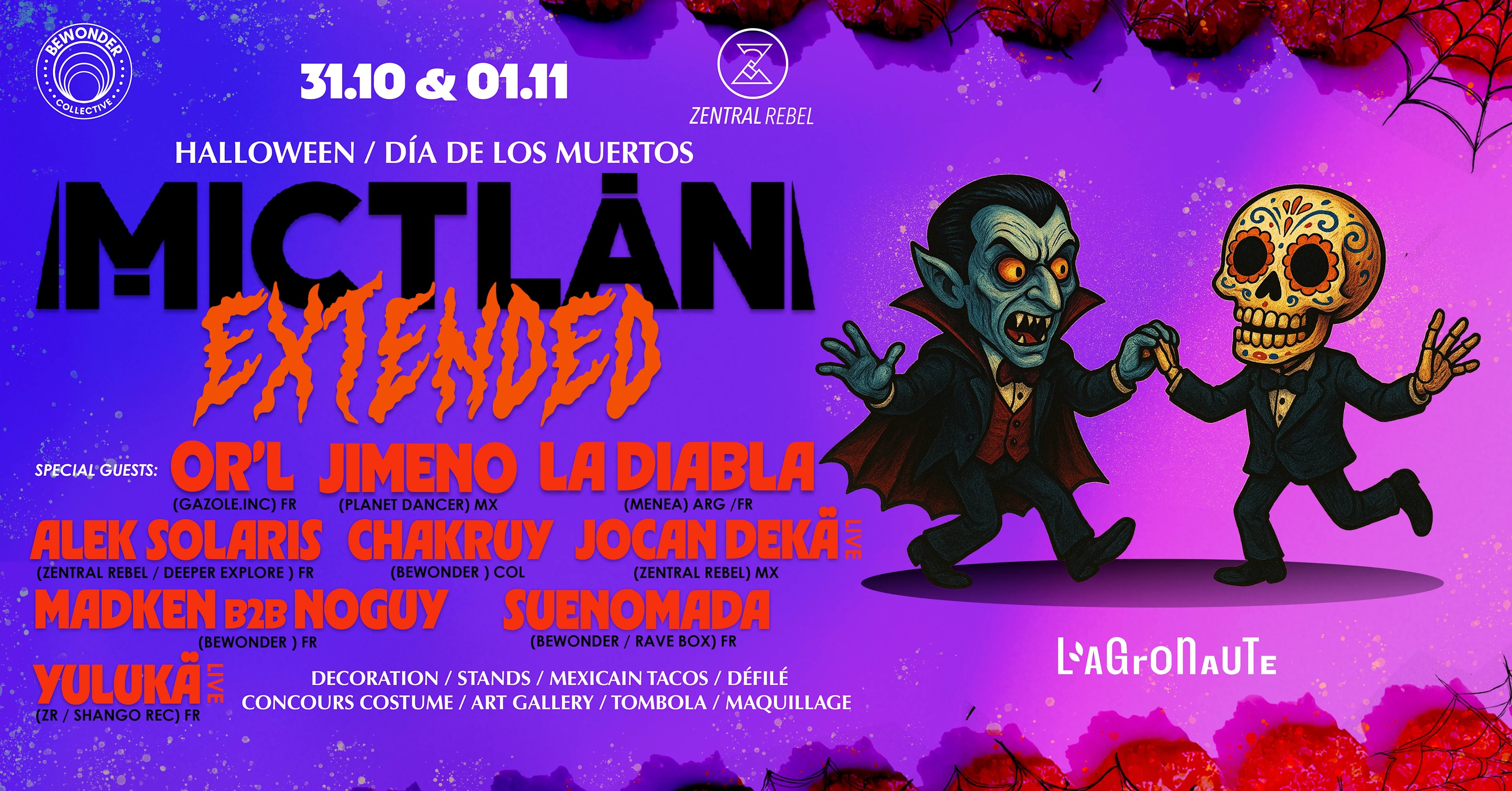 Mictlán Extended 2025 – Halloween & Día De Los Muertos Cover