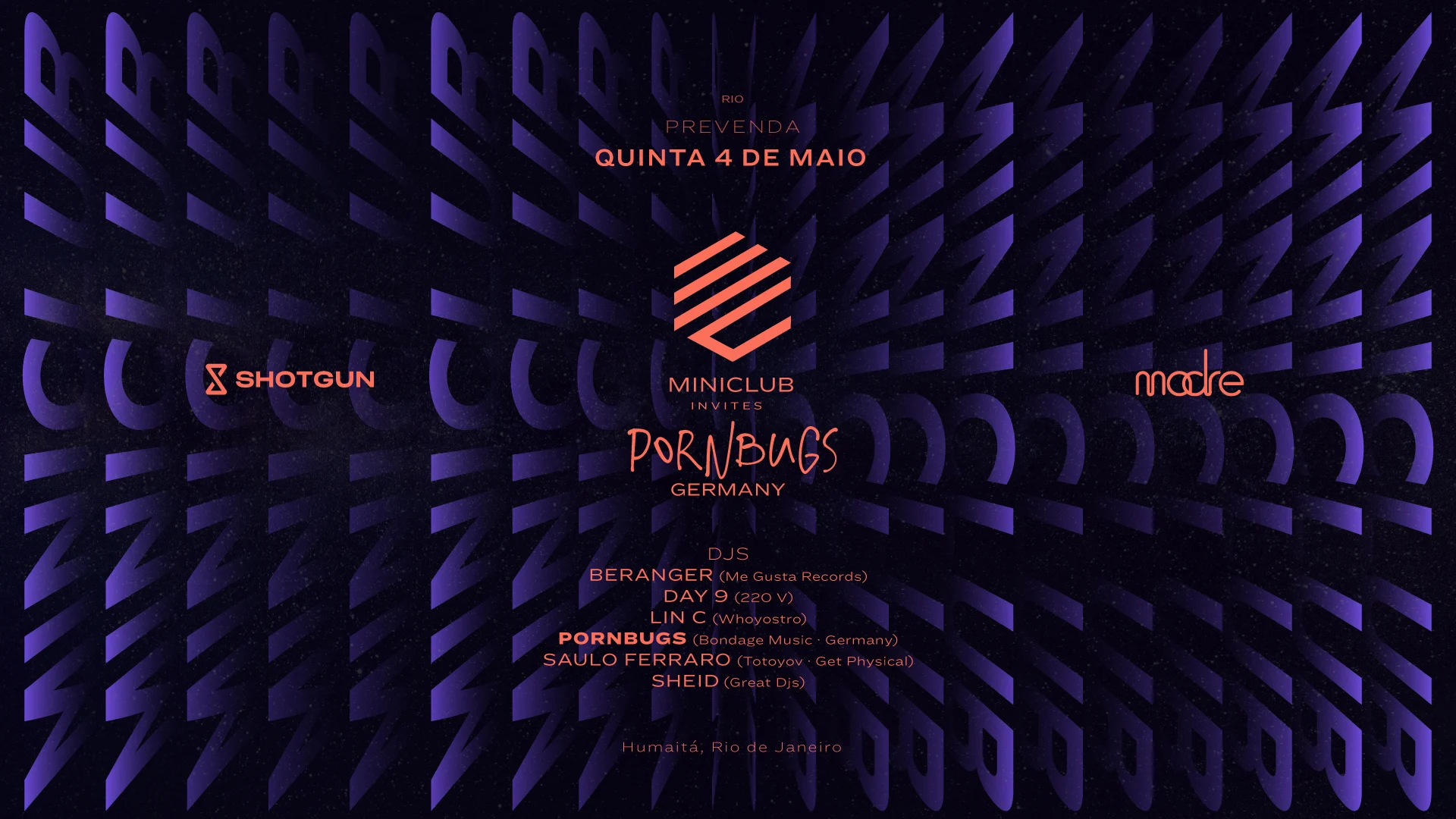 Miniclub Invites Pornbugs (Bondage Music - Ale) Cover