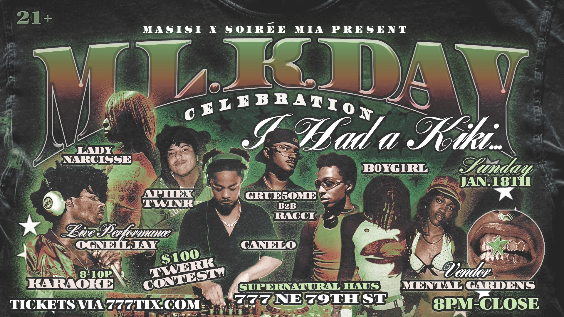 I Had A Kiki: Mlk Day Celebration Cover