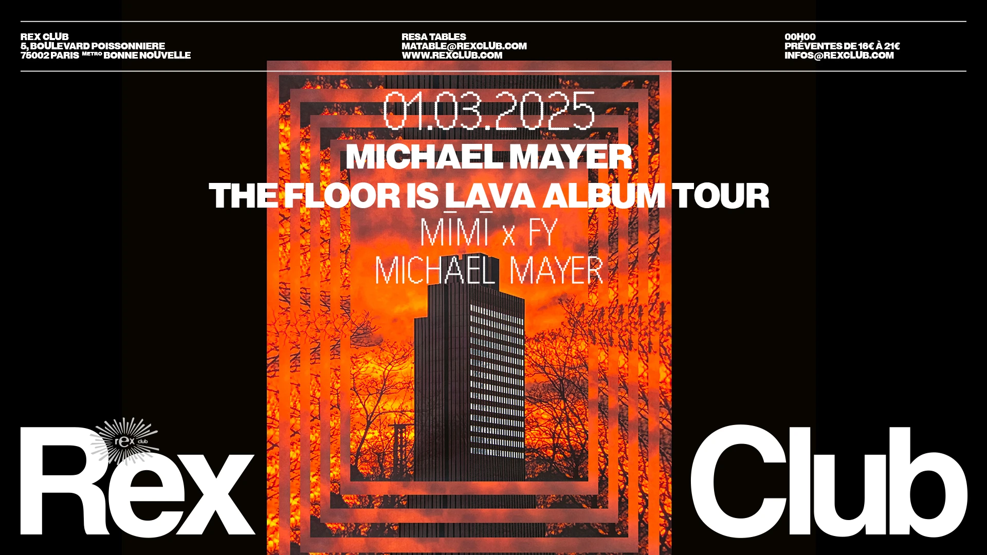 Michael Mayer The Floor Is Lava Album Tour With Mimi X Fy Cover